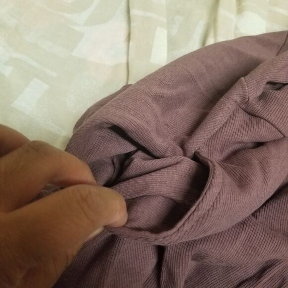 A New Day Purple V-Neck Sleeveless Sundress L - Picture 3 of 5